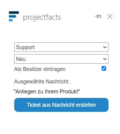 Ticket erstellen