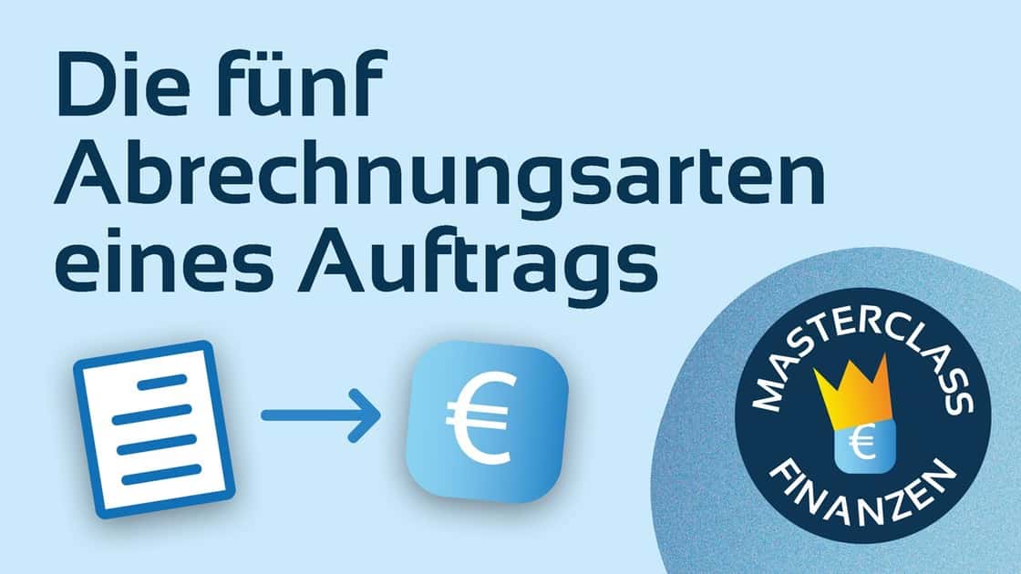 Videovorschau: Finanzen: Die fünf Abrechnungsarten