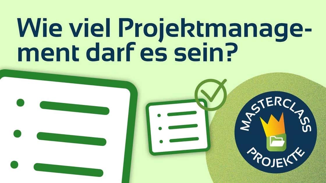 Videovorschau: Projekte: Überblick Projektmanagement