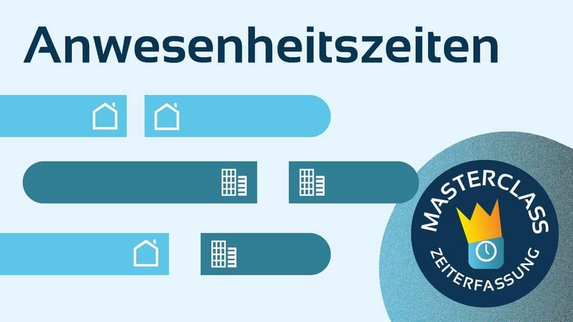 Videovorschau: Zeiten: Anwesenheitszeiten erfassen